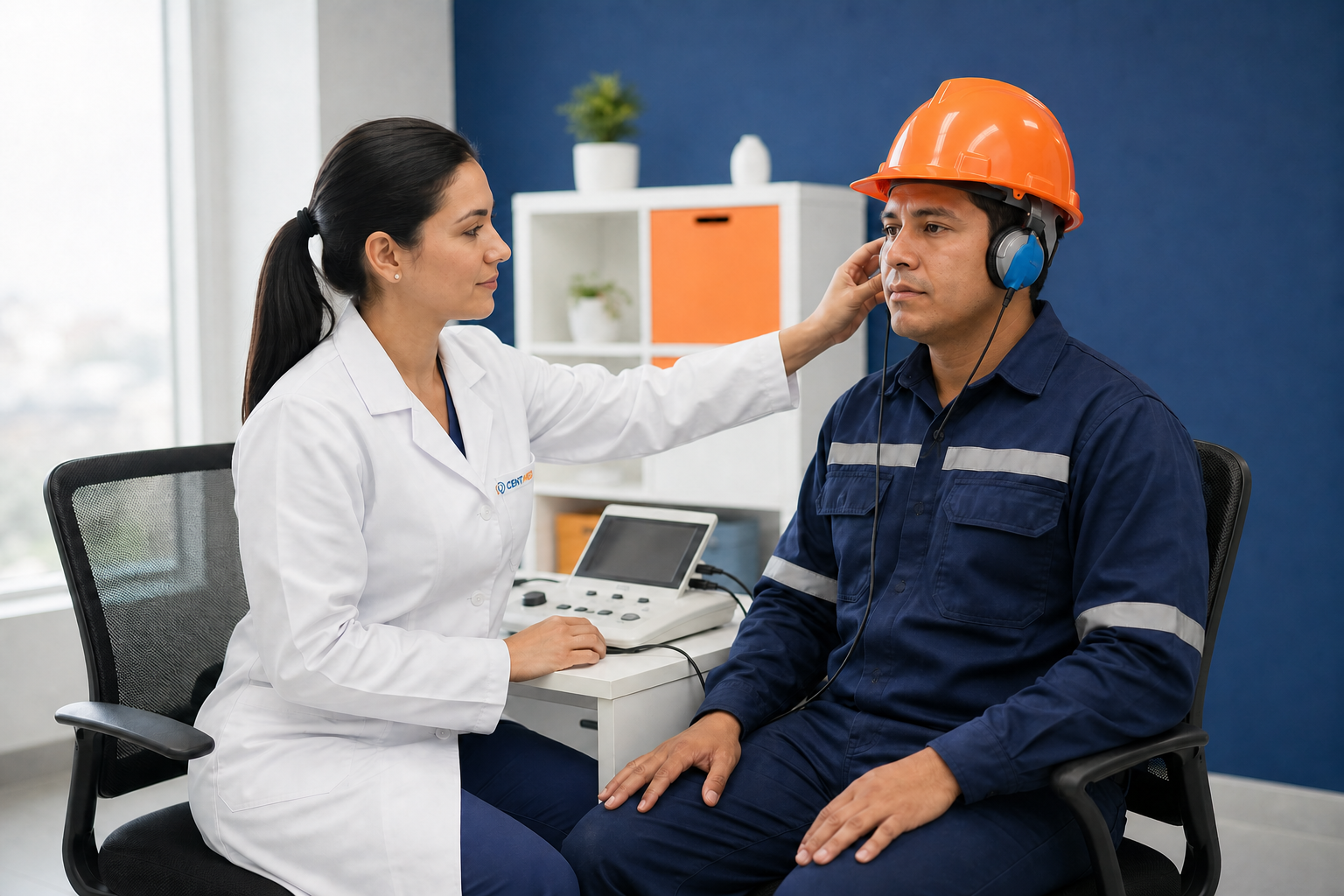 Evaluación audiométrica ocupacional en Centmed
